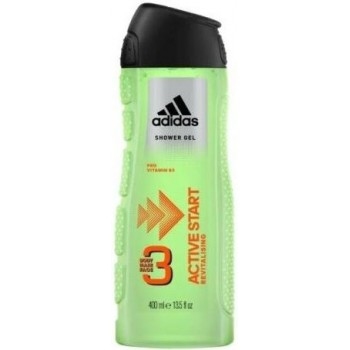 Gel de dus Аdidas 3 in 1 pentru corp, par si fata Active Start.