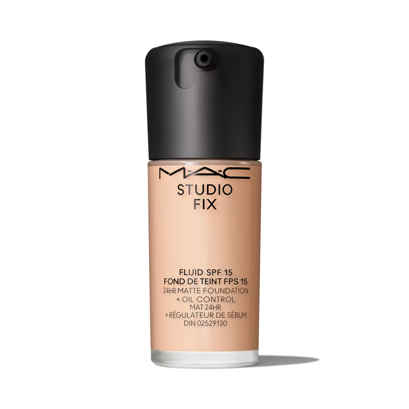MAC Studio Fix Fluid SPF 15 24HR Matte Foundation + Oil Control Fond de ten matifiant