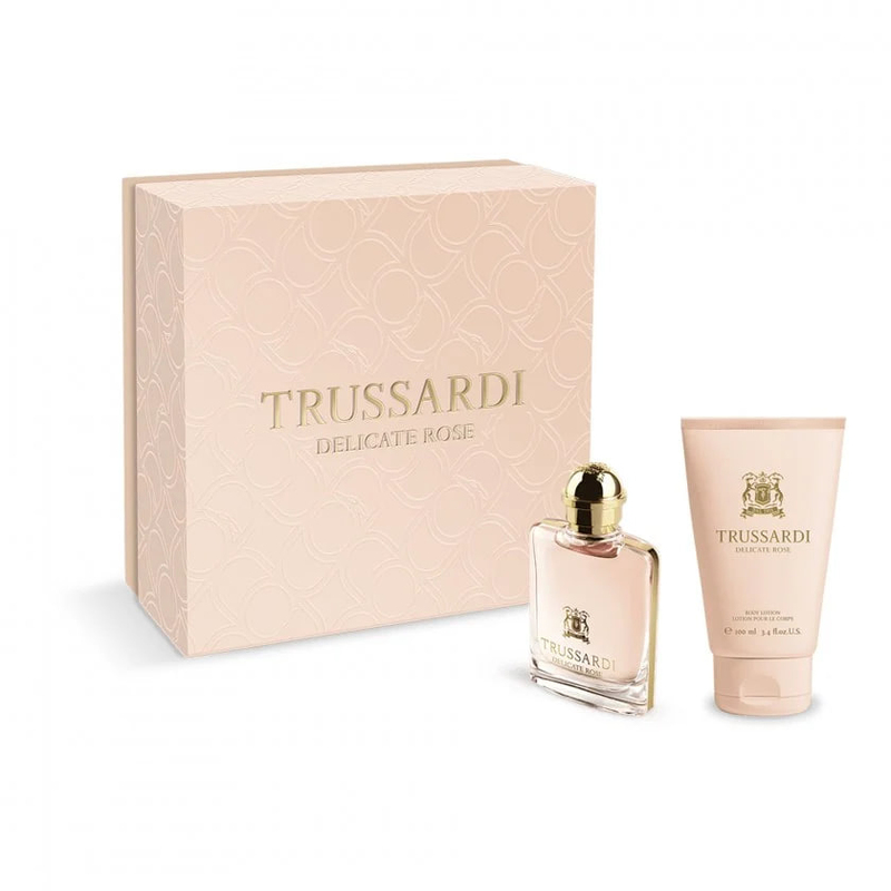 TRUSSARDI Delicate Rose Coffret Apă de toaletă 50 ml + Loțiune de corp 100 ml