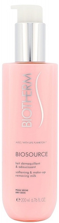 Biotherm Biosource Softeninig Cleansing Milk Dry Skin Laptic demachiant pentru ten uscat