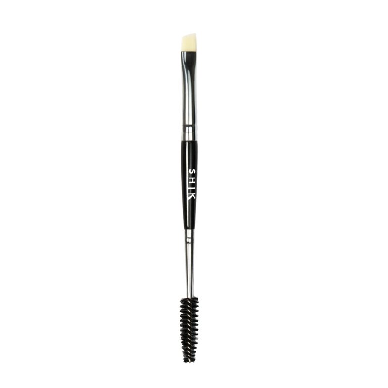 SHIK Brow Bar BB 02 Pensulă dublă pentru sprâncene 2 în 1