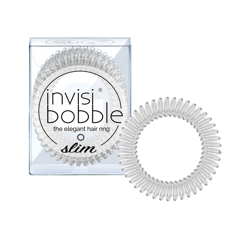 Elastic de păr invisibobble SLIM Crystal Clear