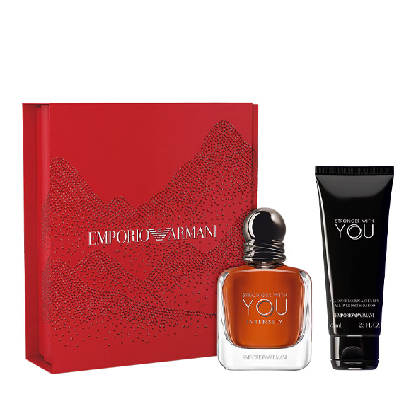 Emporio Armani Stronger With You Intensly Set (EDP 50 ml + Shower Gel 75 ml)