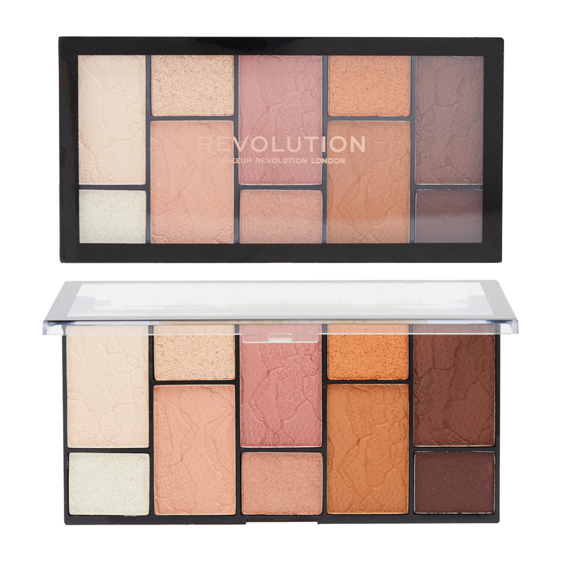 Makeup Revolution Reloaded Dimension Eyeshadow Palette Neutral Charm Палетка теней для век