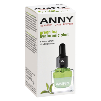 ANNY GREEN TEA HYALURONIC SHOT SER PENTRU unghii uscate si casante